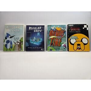 Cartoon Network Adventure Time & Rgular Show DVD Bundle- Lot